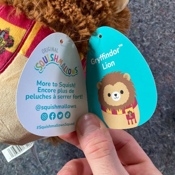 Squishmallows 8" Harry Potter Gryffindor Lion - NWT - Picture 8 of 12